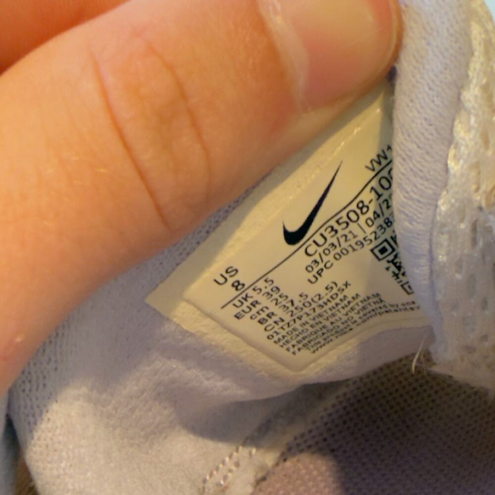 Nike Renew Ride Womens Size 8 Arena Purple White Running Shoes Athletic Trainers - Picture 7 of 7